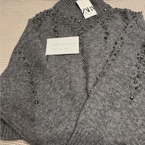 Beaded Zara sweater